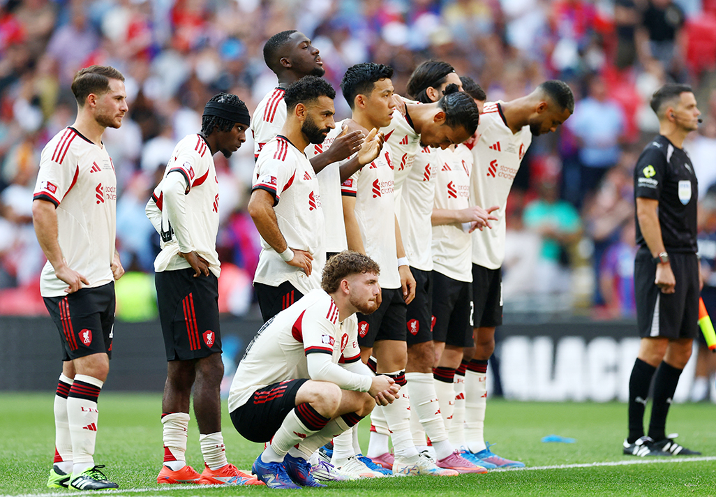 cover Liverpool need to tighten up defensively, Slot says after Community Shield loss