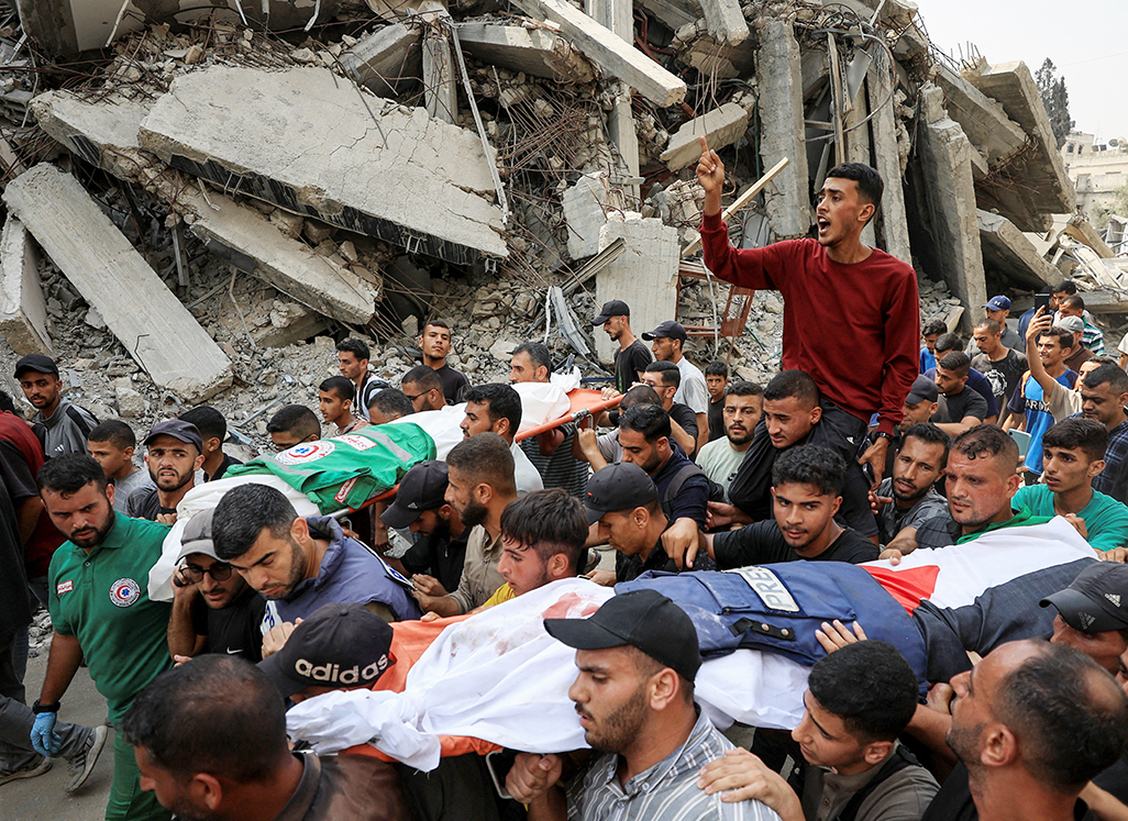 cover Israel steps up Gaza City bombing after Netanyahu vow to expand offensive