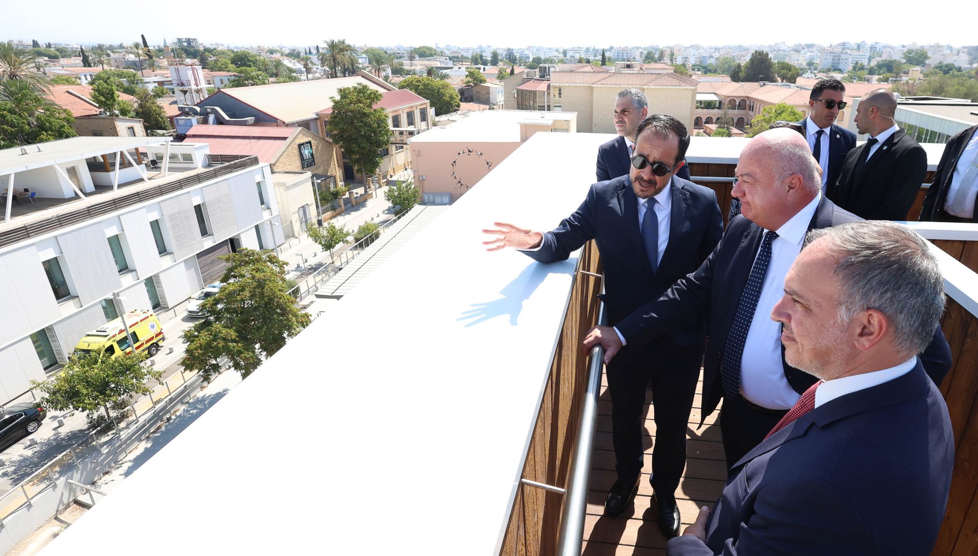 cover Austrian Chancellor Stocker visits Cyprus’ Green Line