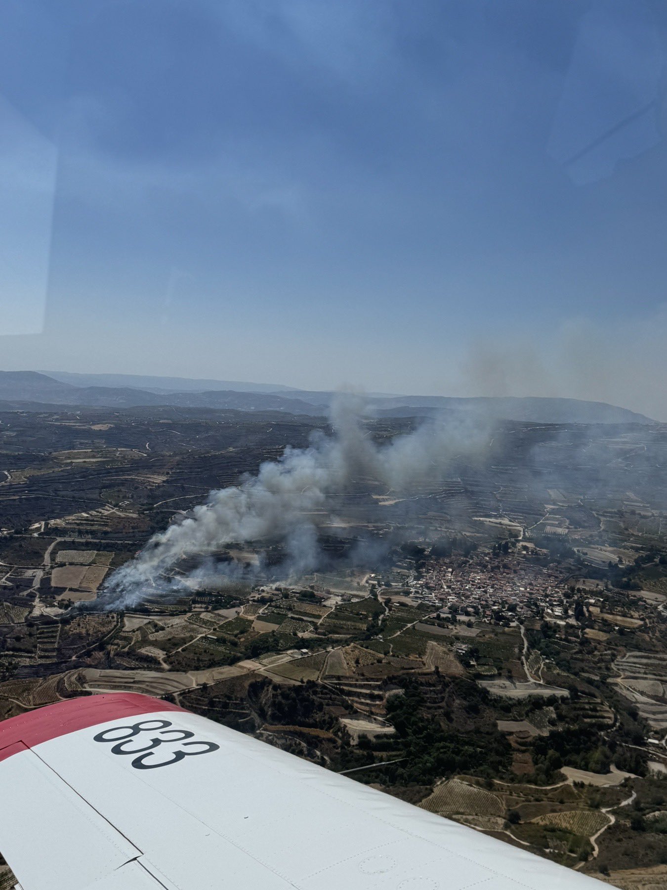 Omodos, fire, firefighters, fire engine, fire service, Limassol, Andreas Kettis