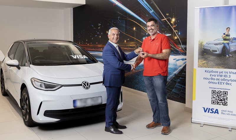 One grand prize winner, one electric VW ID.3, and countless digital surprises from Visa!