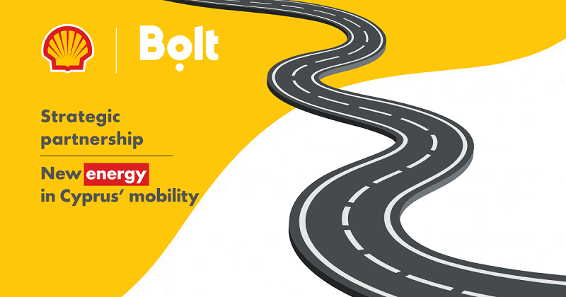 Coral Cyprus partners with Bolt to offer drivers upgraded service via Shell petrol stations