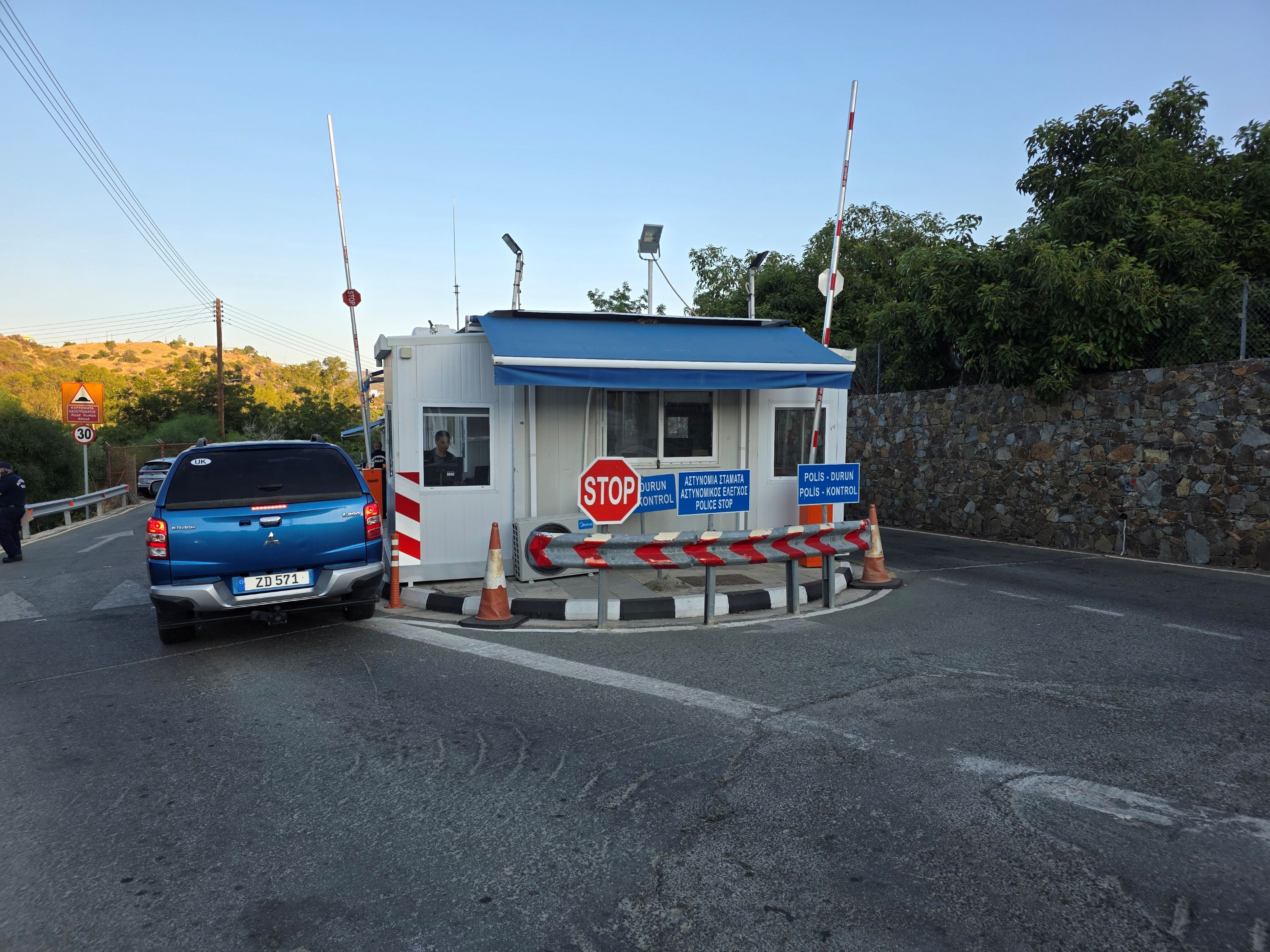 Crossing point, north, turkish cypriots