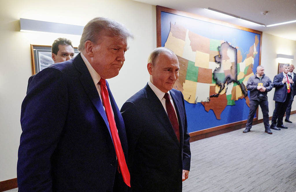 image Trump shifts stance on road to Ukraine peace after meeting Putin in Alaska