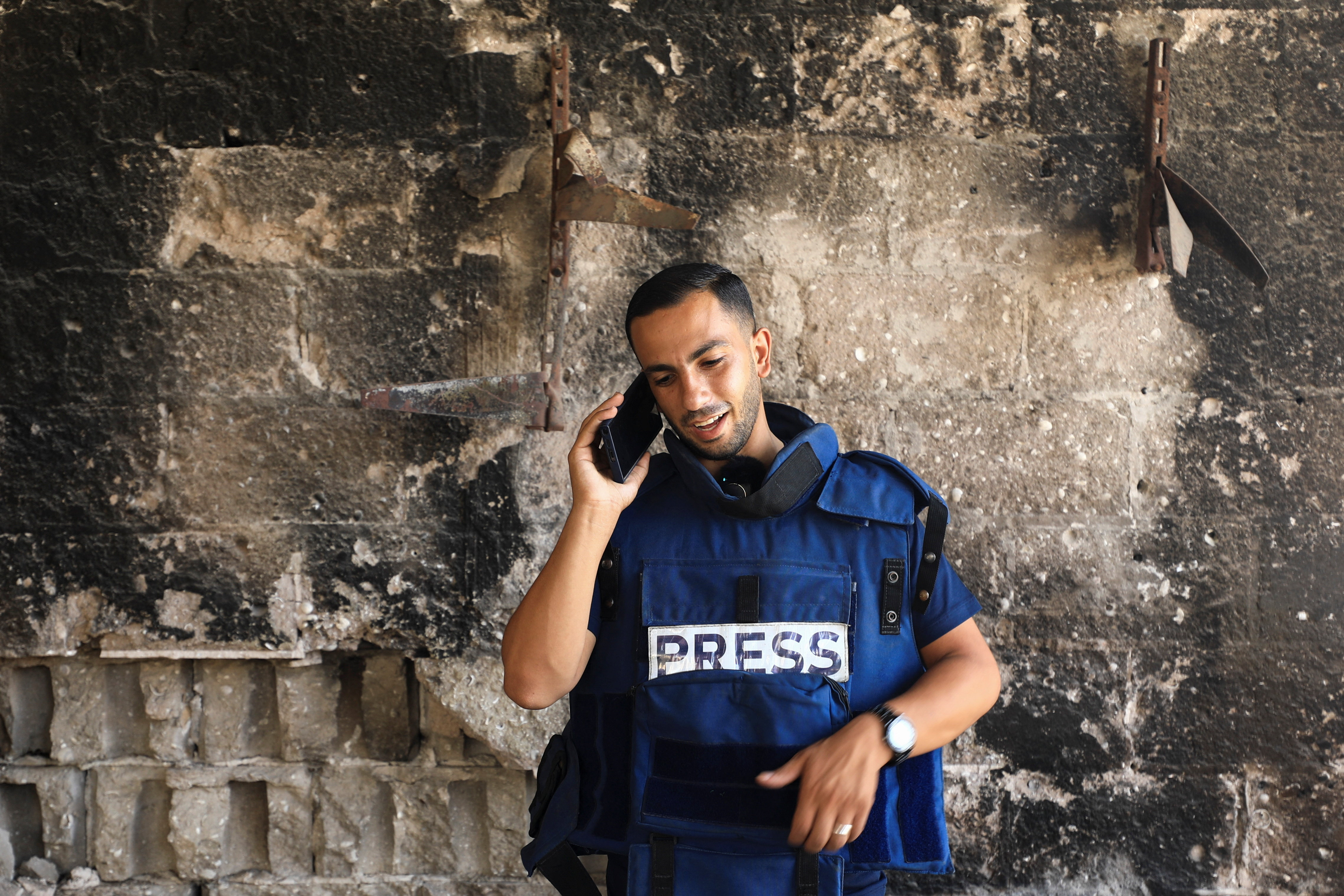 cover Silent protest in Nicosia for journalists killed in Gaza