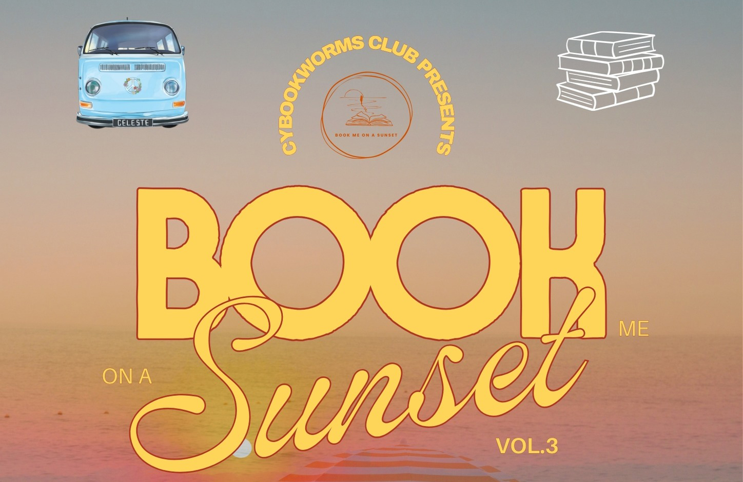 cover Books, sunsets and giving back