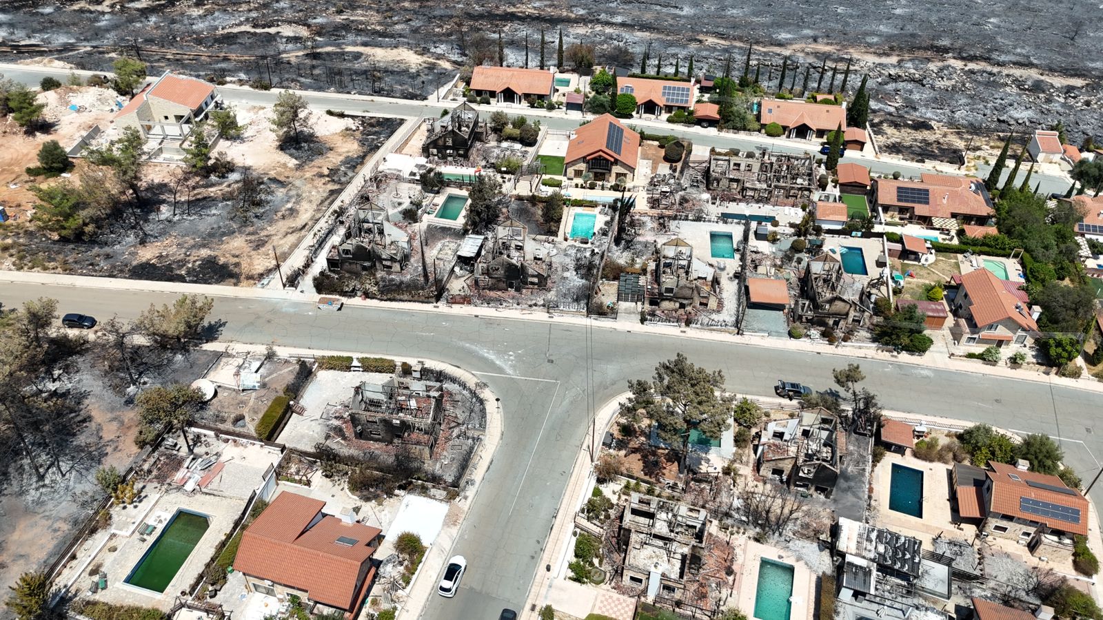 Limassol, fire, wildfire, inferno, blaze, Souni, Malia