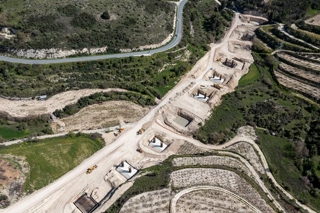 cover New Paphos-Polis road hits further stumbling block