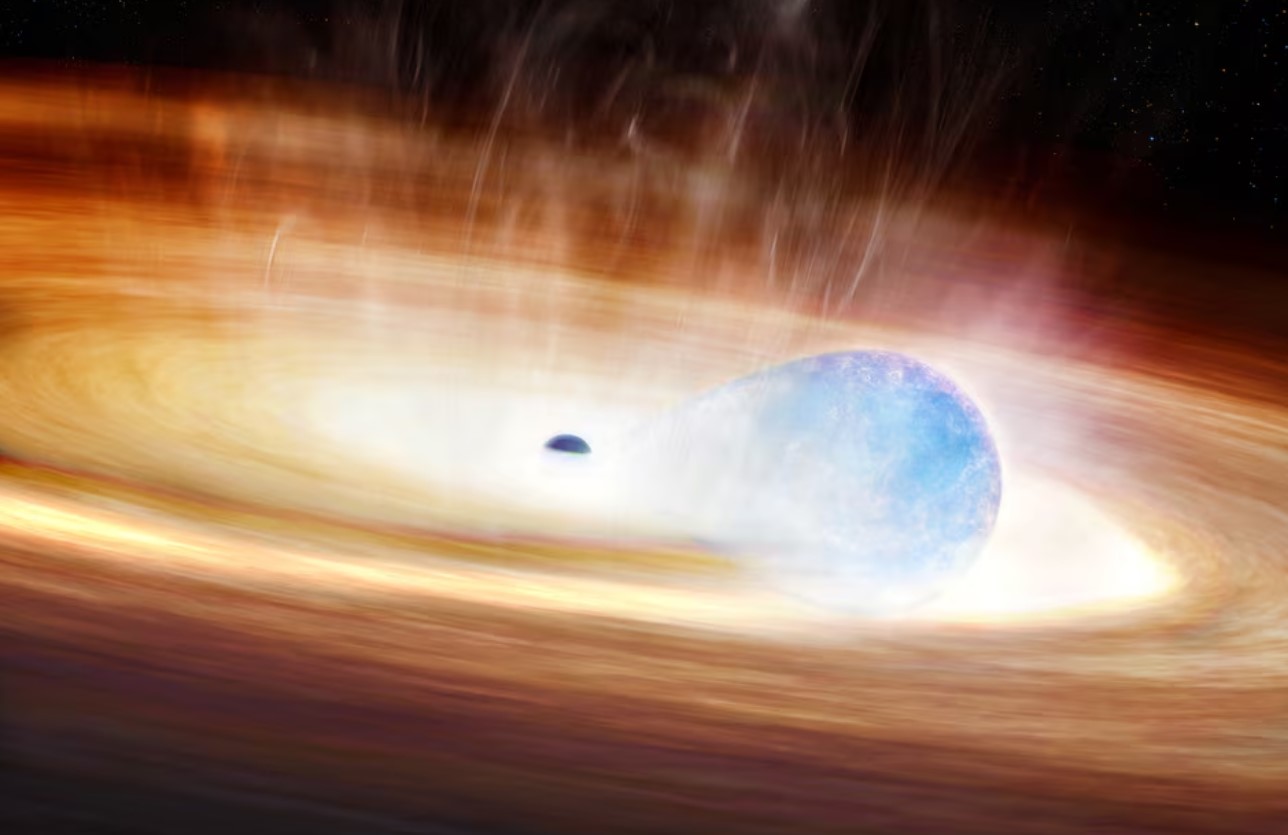 New type of supernova detected as black hole causes star to explode