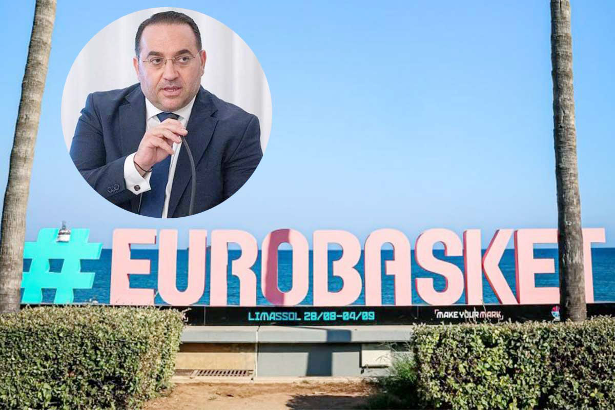 cover EuroBasket 2025 seen as a chance to promote Cyprus, says Koumis