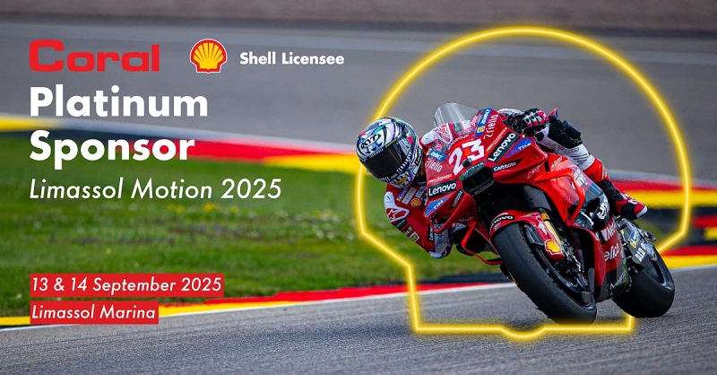 cover Shell Licensee Coral Cyprus to offer strong showing at Limassol Motion as Platinum Sponsor