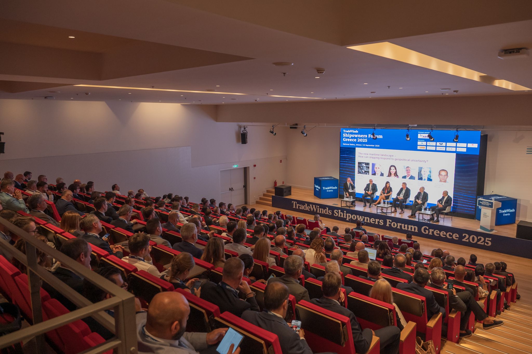 cover Shipowners debate net zero, risk and resilience at Athens forum 