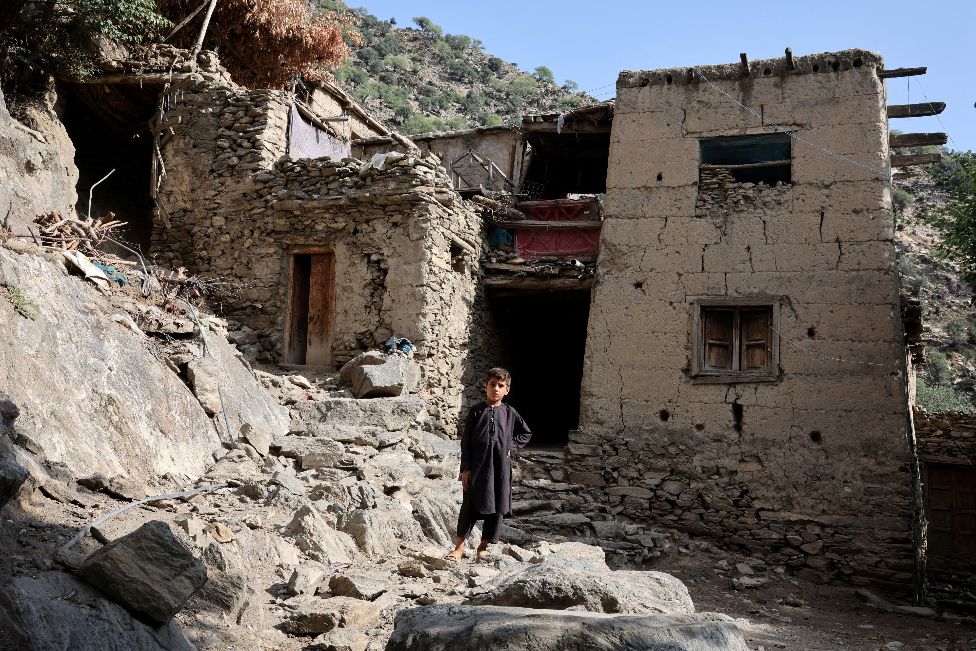 cover Two powerful aftershocks hit Afghanistan after earthquakes killed 2,200