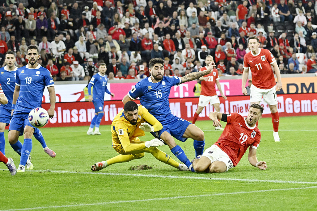 cover Ground gives way in Linz as Austria beat Cyprus