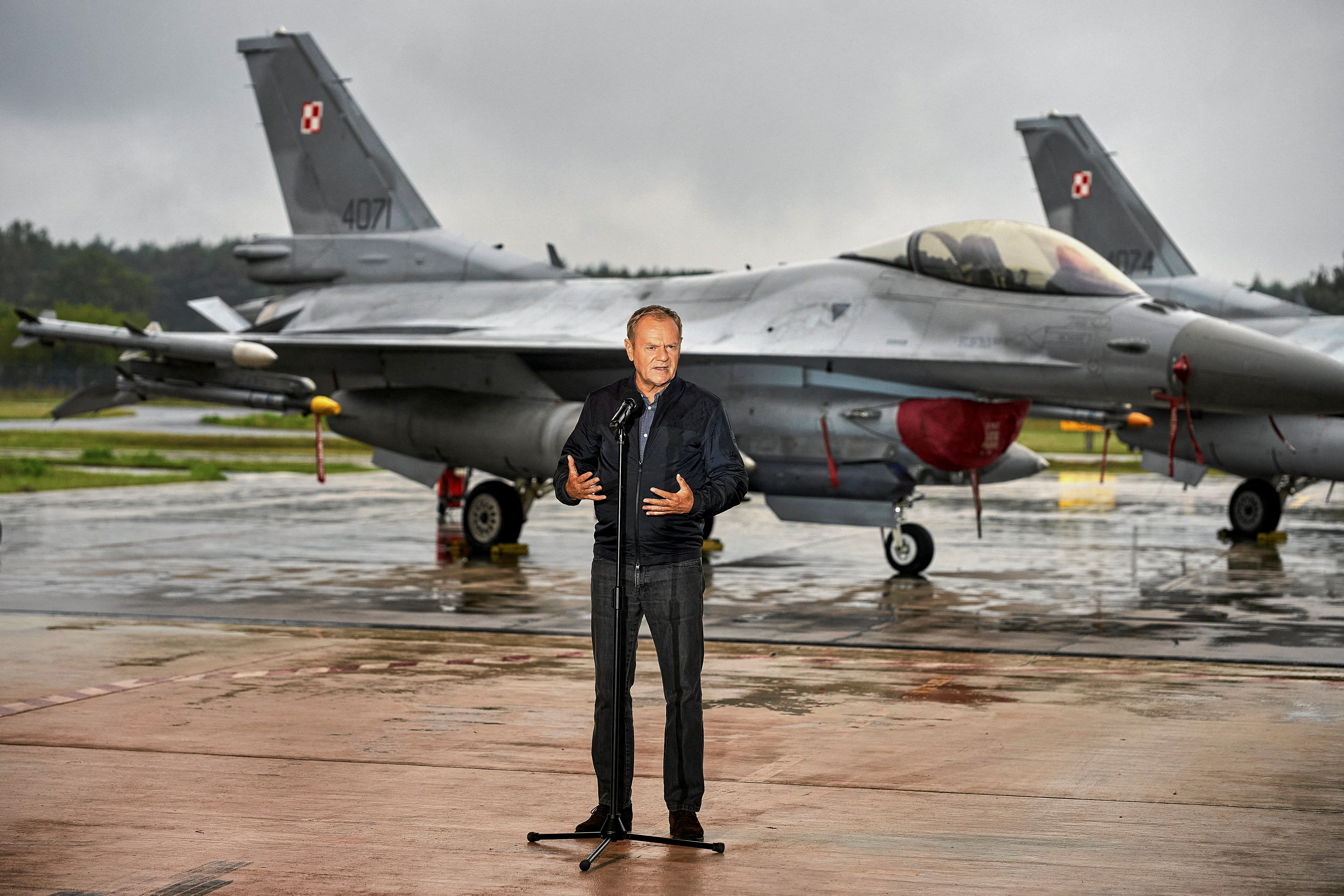 cover Poland to Trump: Russian drone incursion was deliberate, not an accident