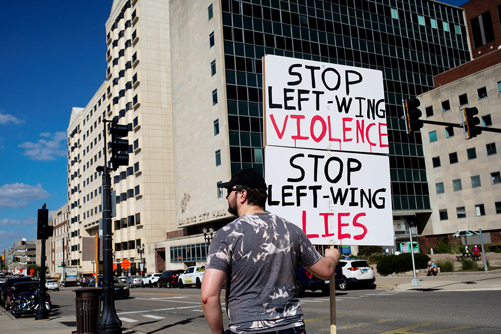 cover Americans believe harsh political rhetoric is fuelling violence