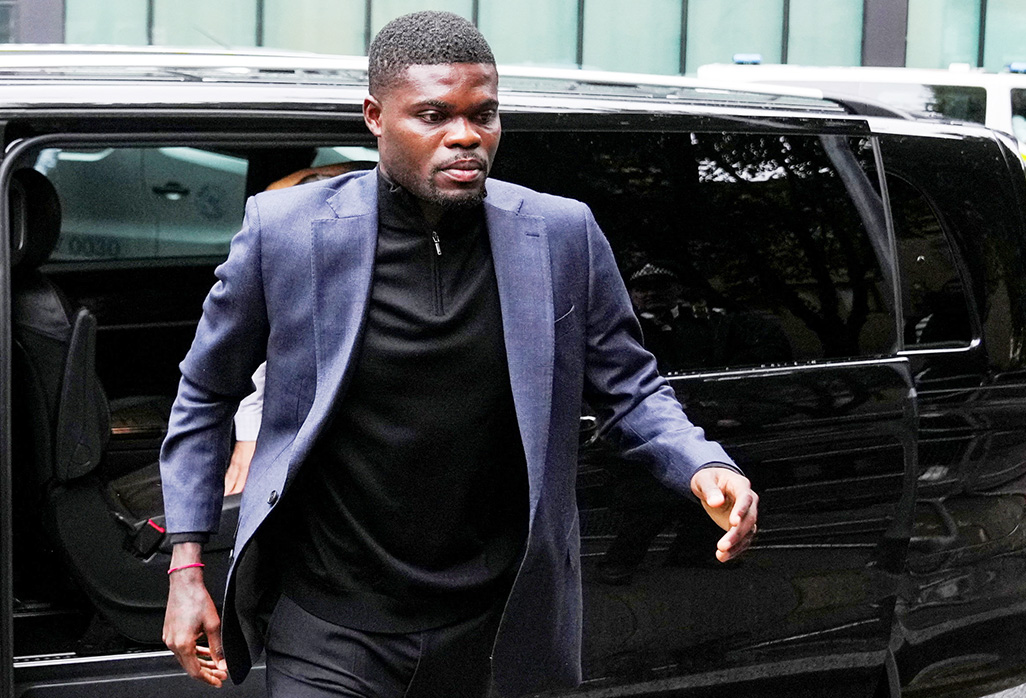 cover Footballer Partey pleads not guilty to rape, sexual assault charges in UK