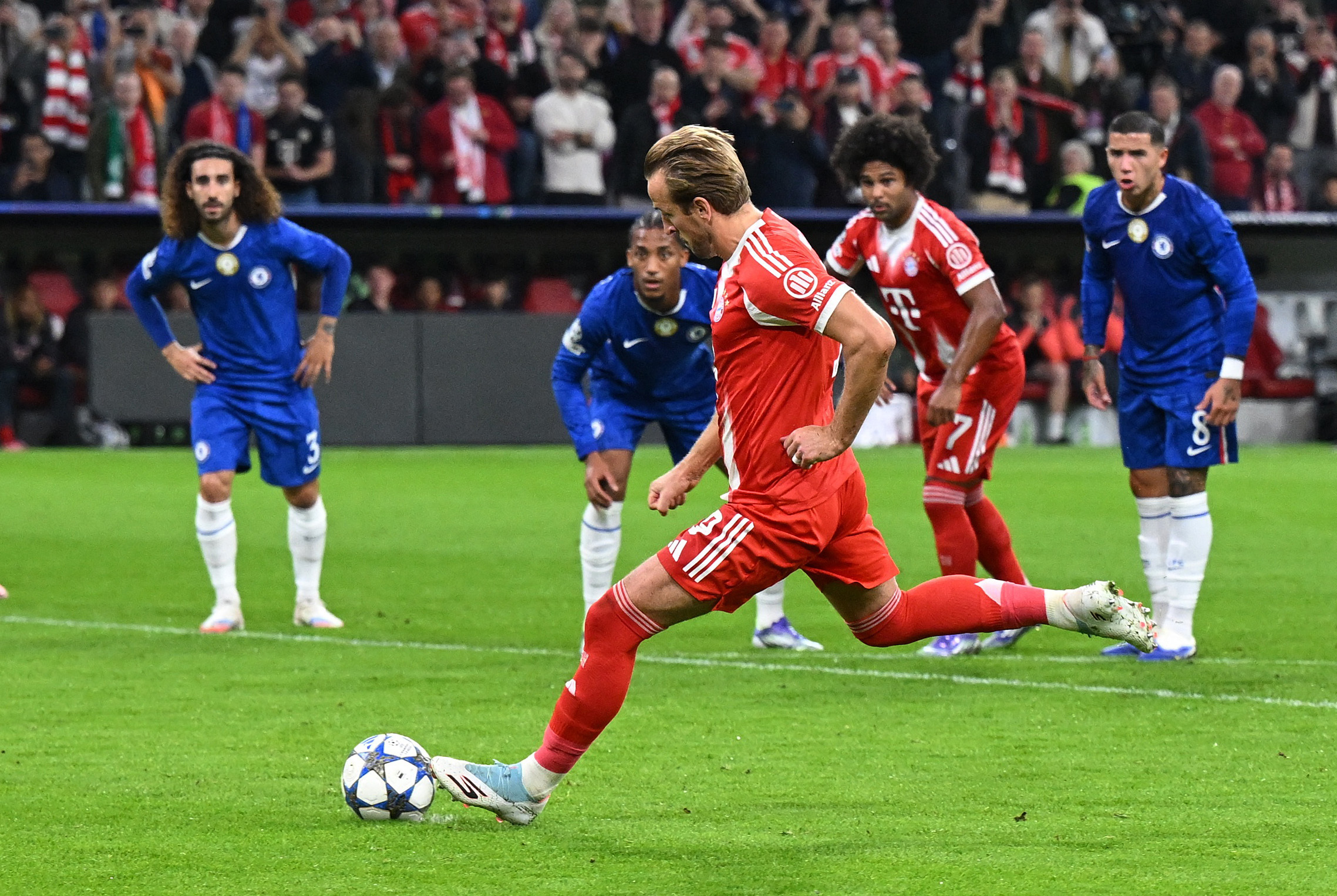 Holders PSG dazzle, Liverpool escape, while Kane strikes twice against Chelsea in UCL openers