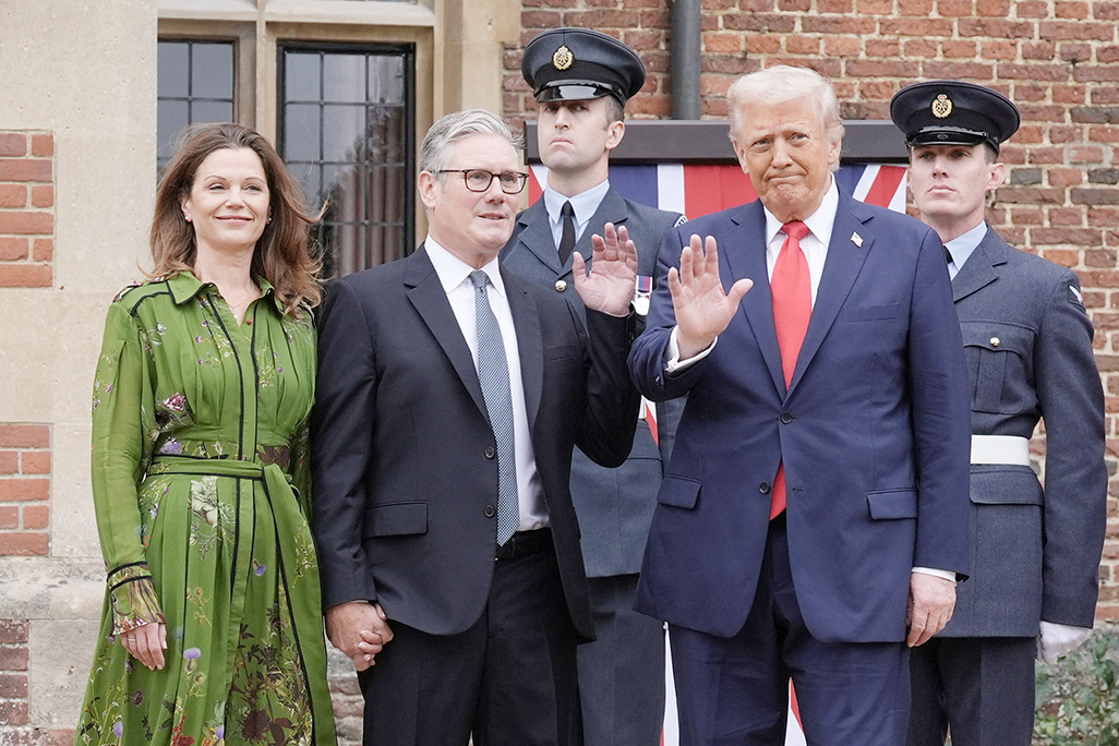 cover Starmer, Trump set for talks after pomp-filled royal welcome