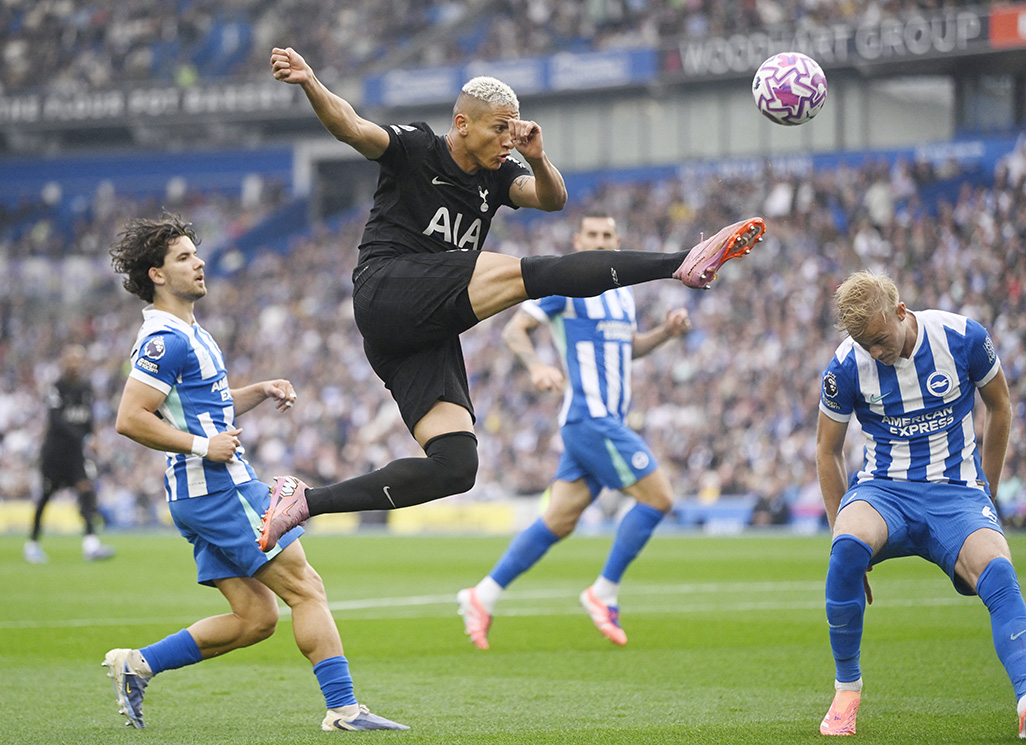 cover Spurs battle back to earn draw at Brighton, more misery for West Ham