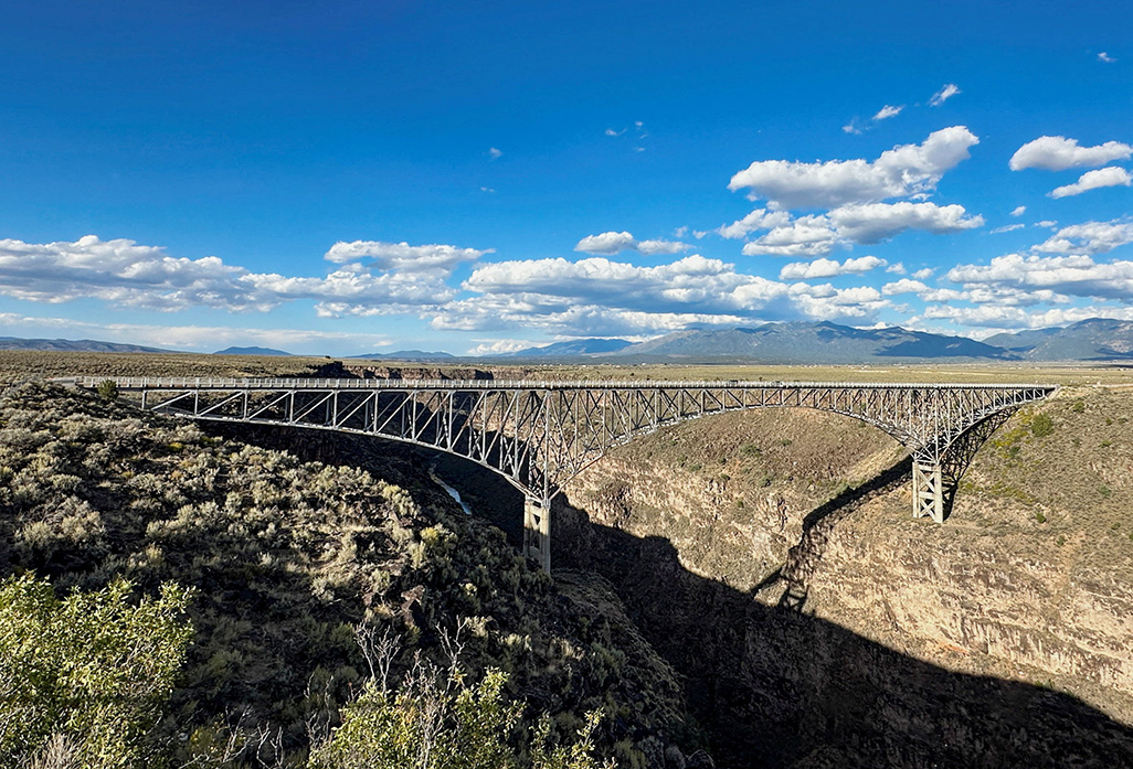 cover Landmark New Mexico bridge closed to pedestrians after record number of suicides