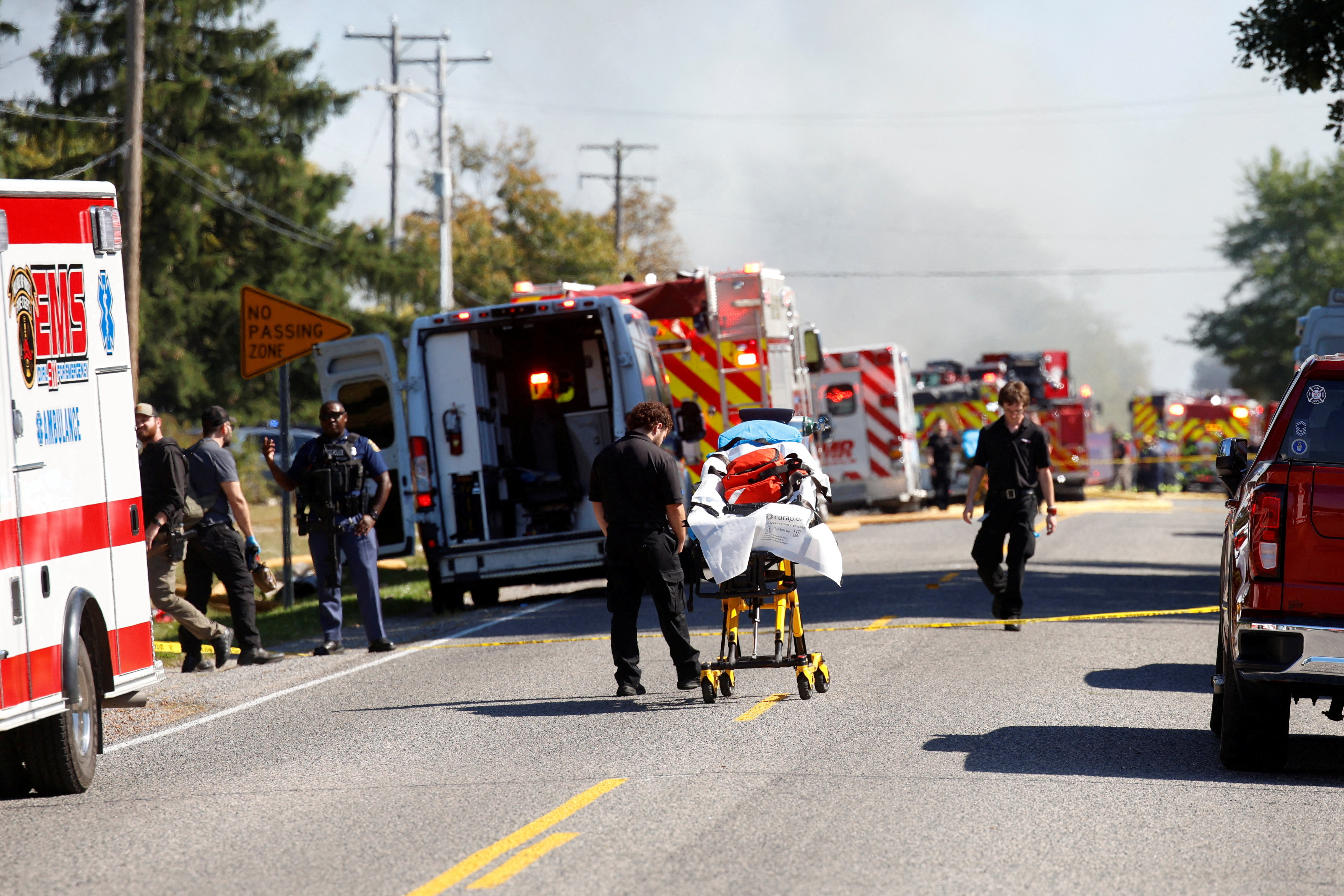 image Shooter kills at least four, wounds eight at Michigan church