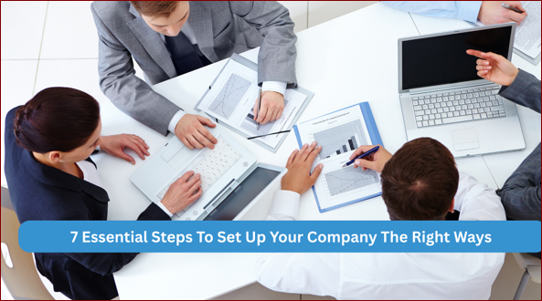 cover 7 essential steps to set up your company the right ways