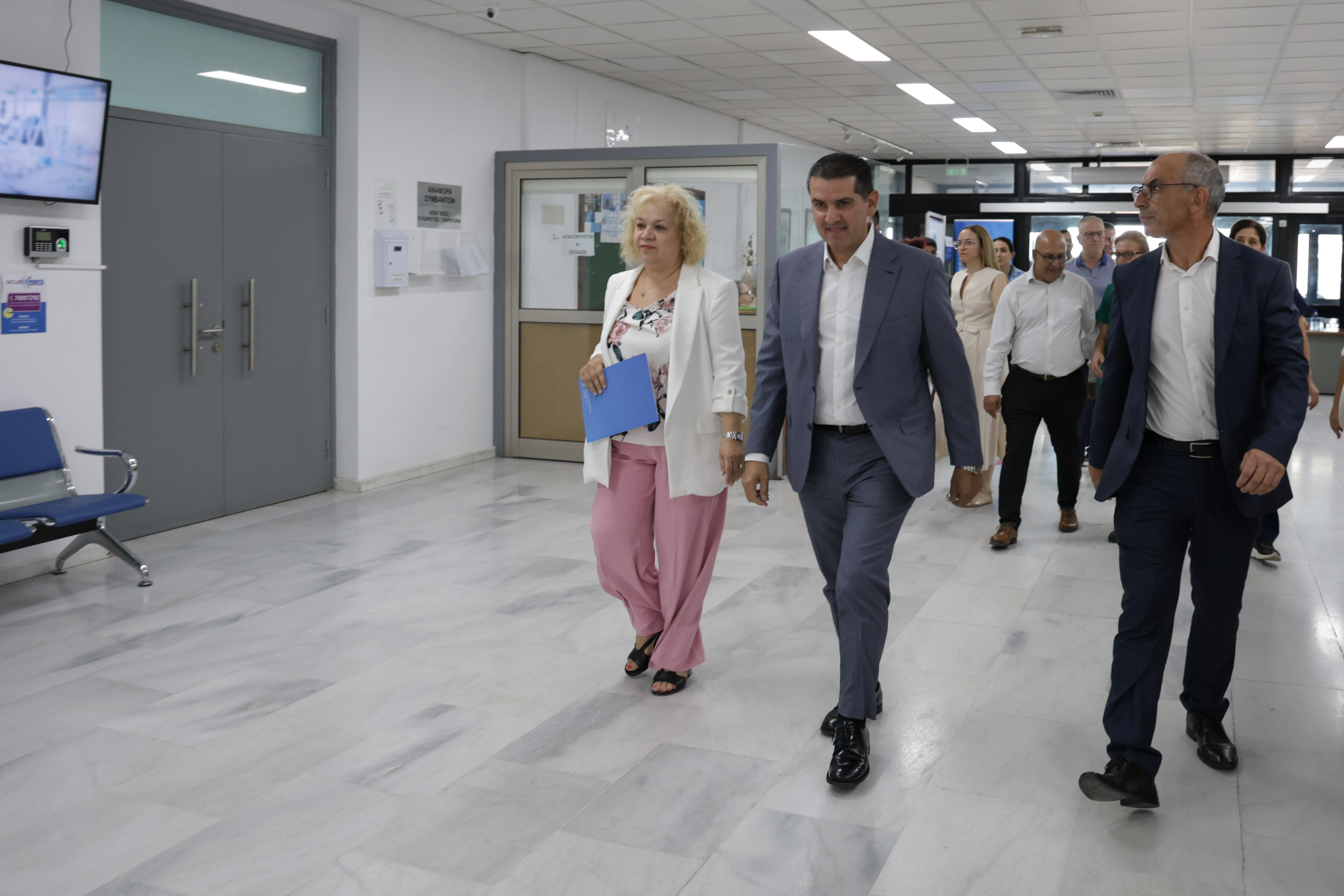 Health minister welcomes paediatric A E in Limassol general hospital
