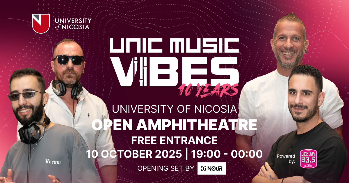 cover The University of Nicosia presents UNIC MUSIC VIBES 2025
