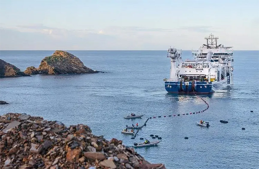 cover ‘Manifest interests’ working to ensure interconnector not built, Gerapetritis says