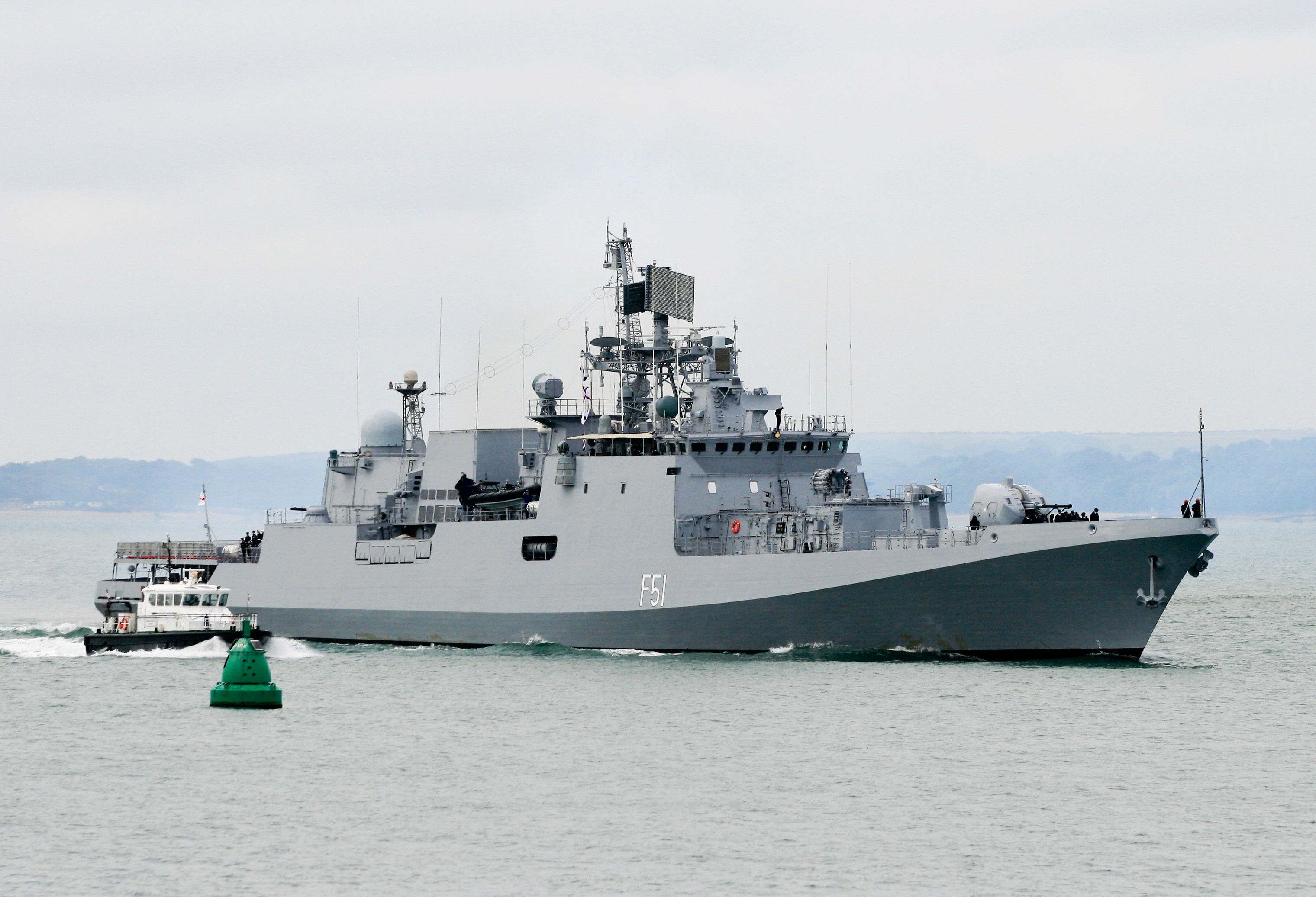 cover Indian warship heads to Cyprus for naval exercise
