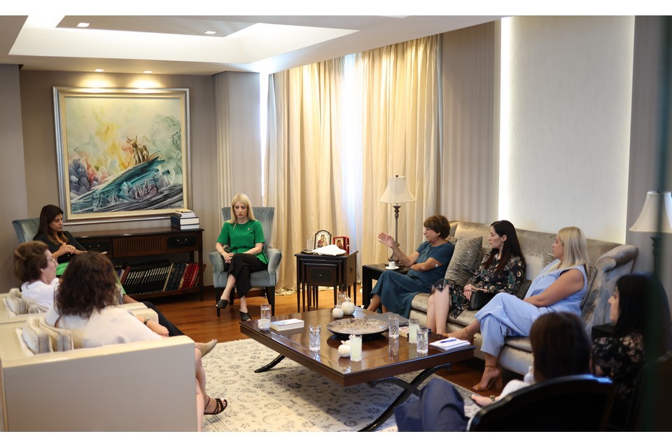 Gender equality comissioner Josie Christodoulou, Annita Demetriou