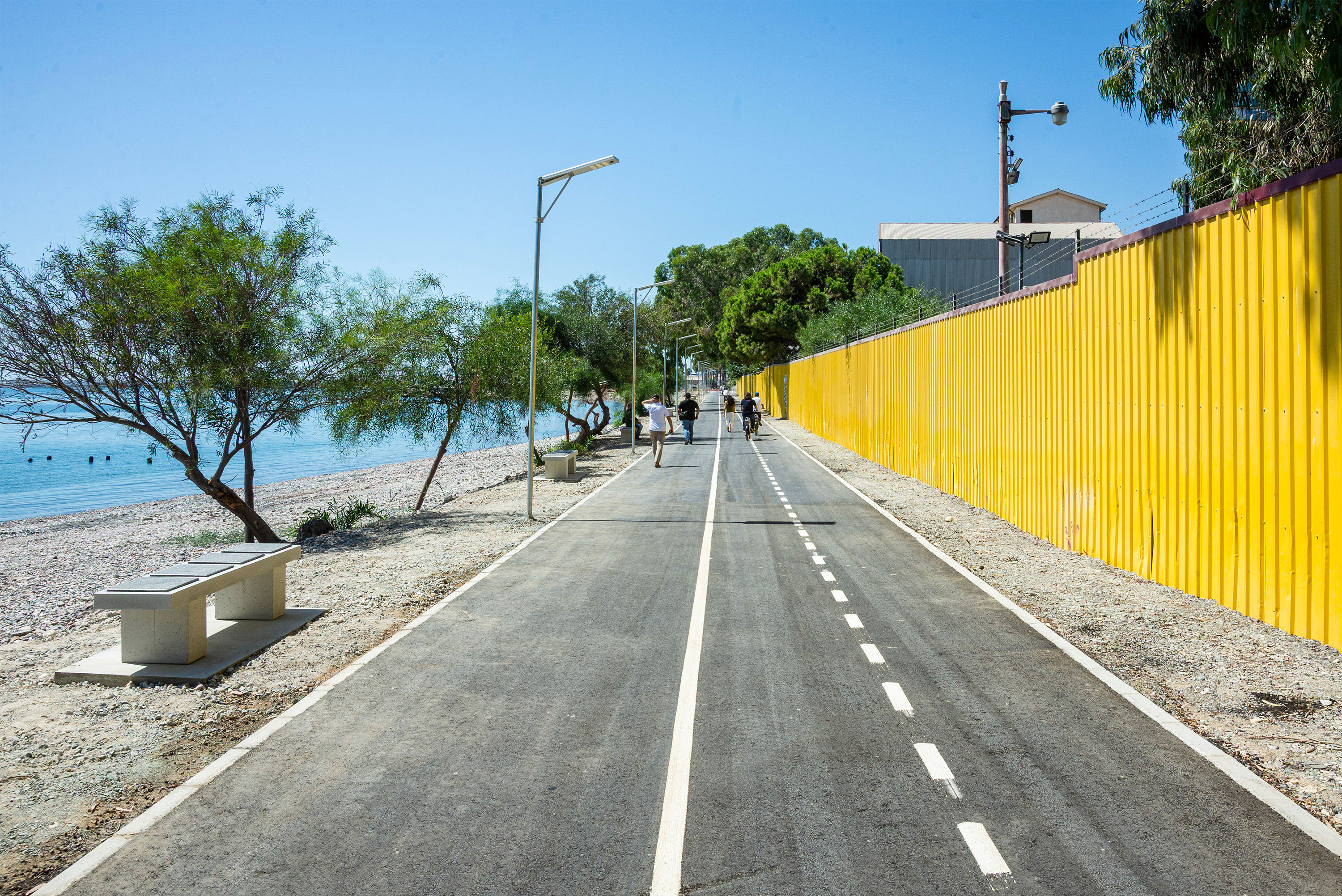 Armeftis, Limassol, road, coastal road