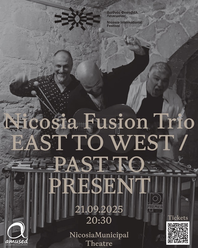 Nicosia Fusion Trio to perform ‘East to West / Past to Present’ concert this Sunday