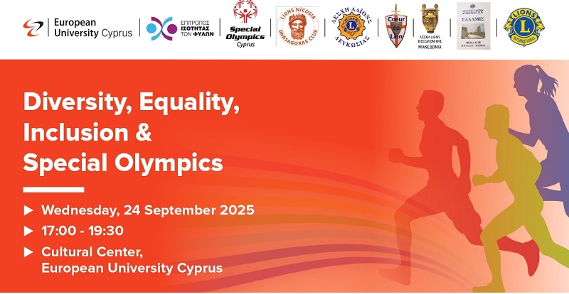 cover EUC to host evening focused on &#8216;Diversity, Equality, Inclusion &amp; Special Olympics&#8217;