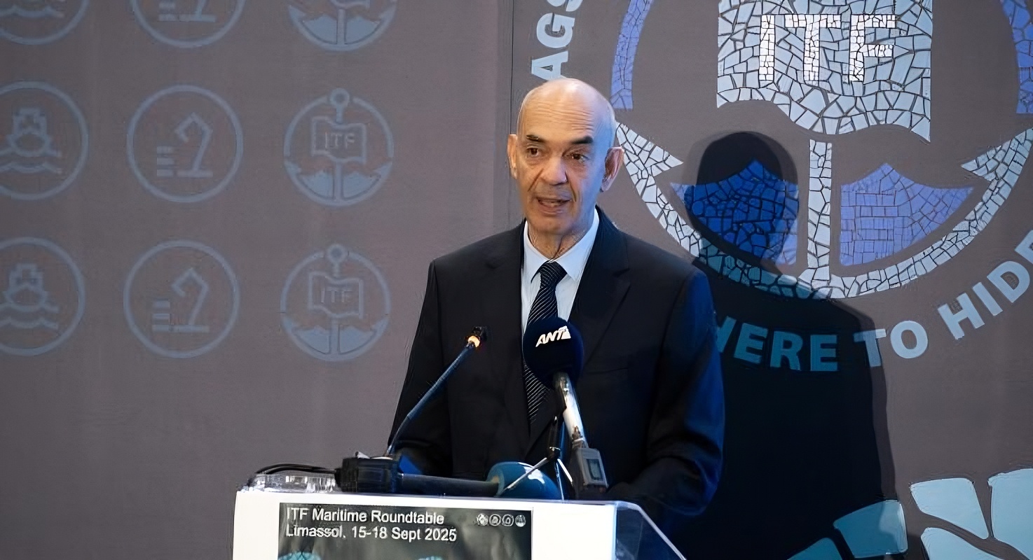 cover Vafeades calls for cooperation to ensure fair and sustainable shipping