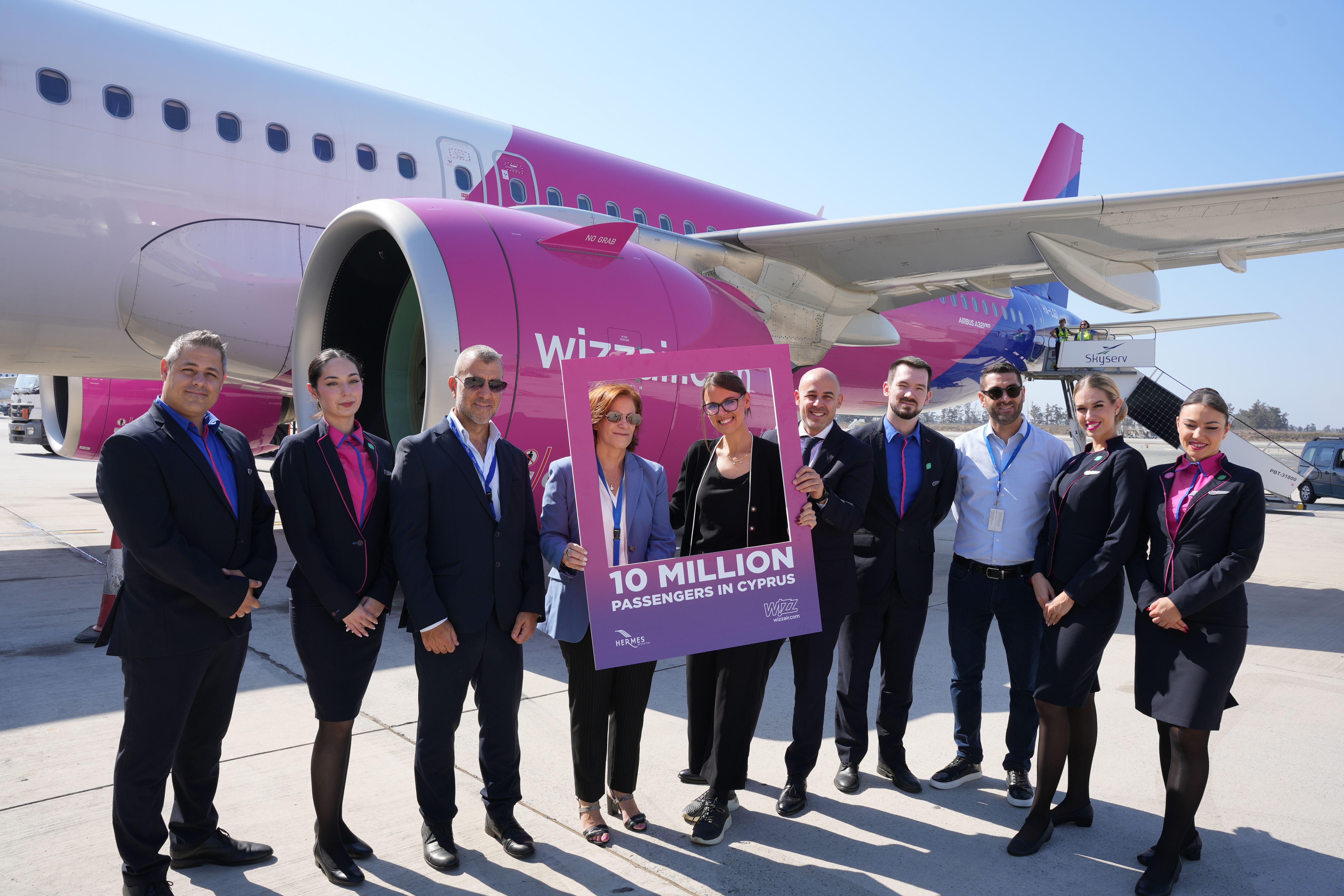 Wizz Air to launch 10 new routes from Cyprus, starting with Paphos