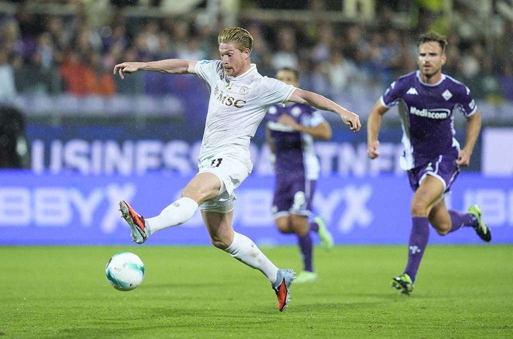 cover De Bruyne returns to Etihad as City face Napoli