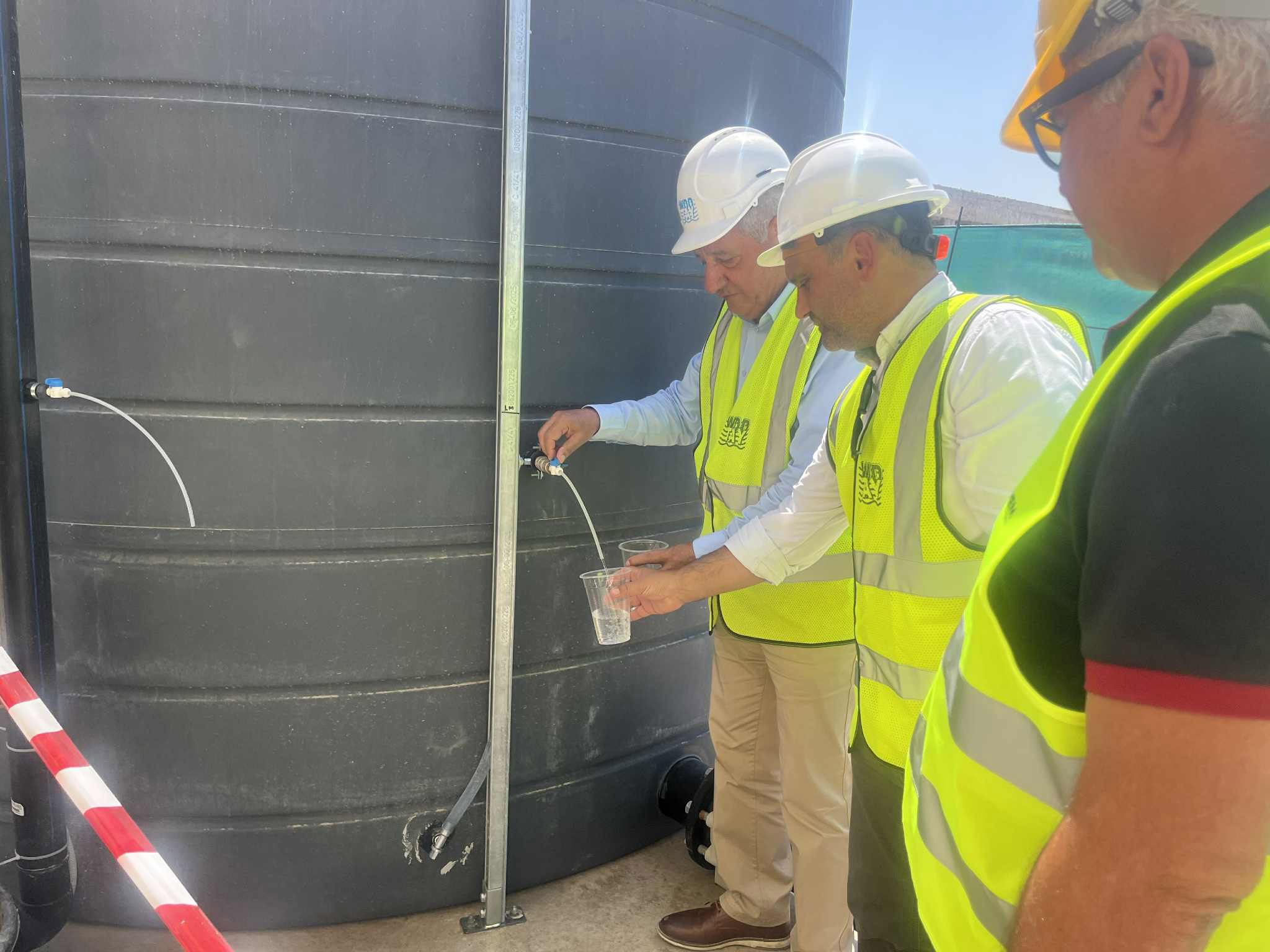 cover Kouklia desalination plant back in operation, 10 months after fire