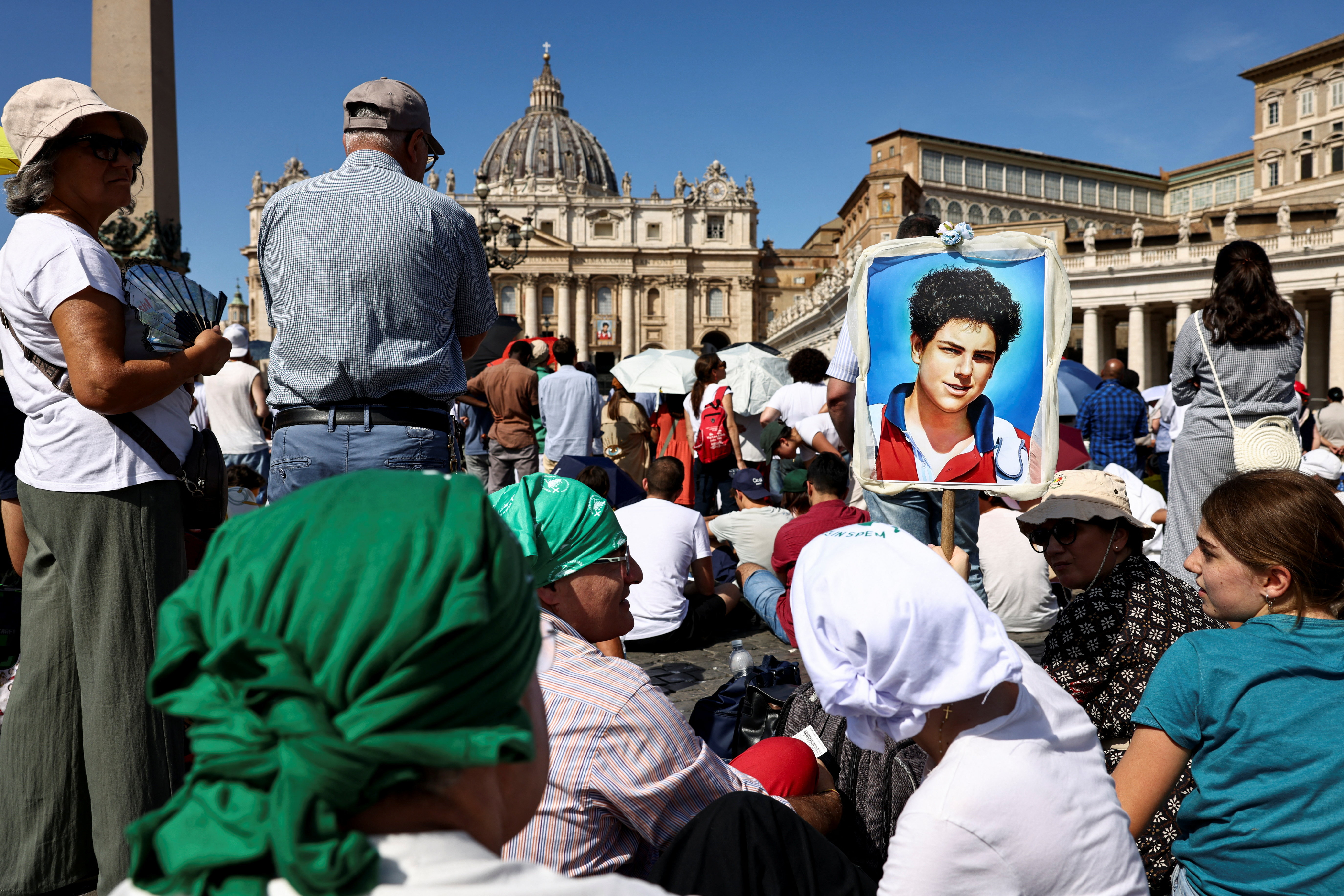 image Teen coder made first millennial Catholic saint at youthful Vatican event