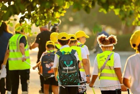 cover Walking bus project launched at Nicosia school