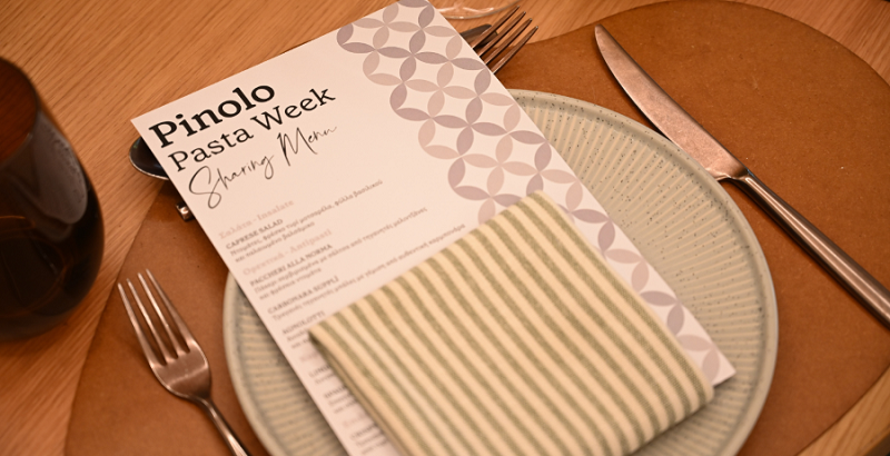 cover Pinolo celebrates Pasta Week with authentic Italian taste journey