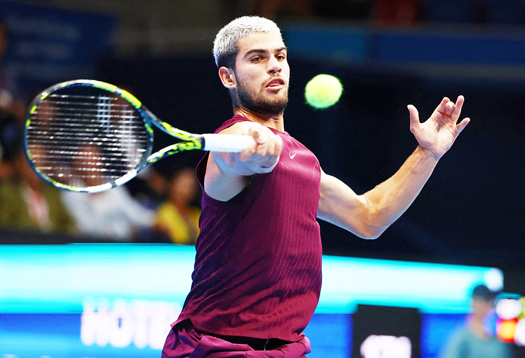 cover Alcaraz defends exhibition events as a relief from the tour grind