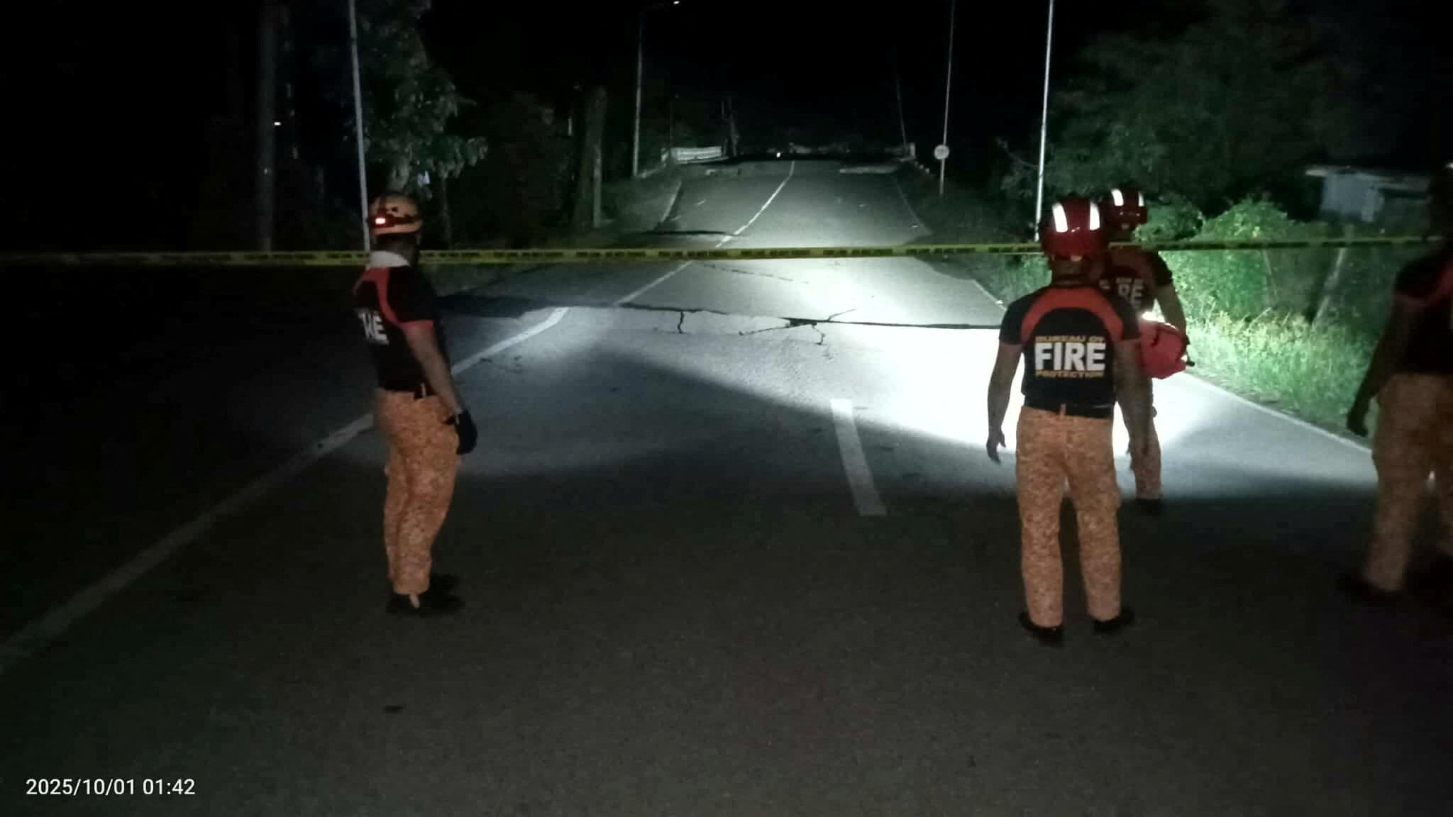 cover Philippines quake death toll rises to 69 , official says