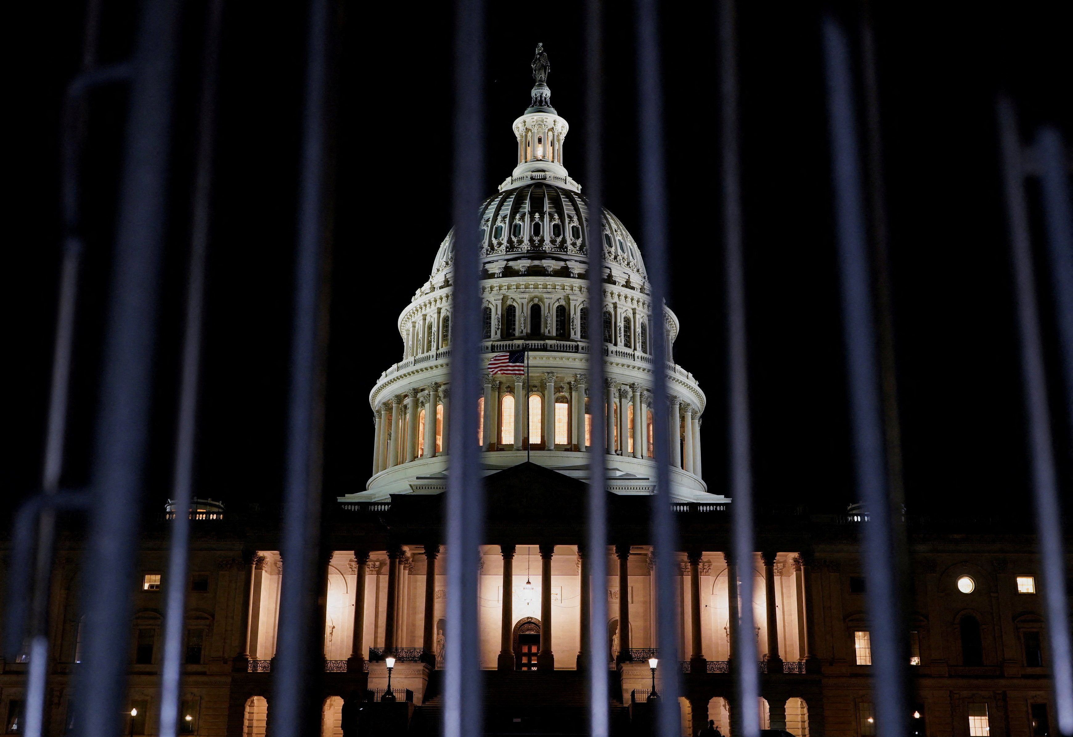 cover US government shutdown begins as partisan division rules Washington