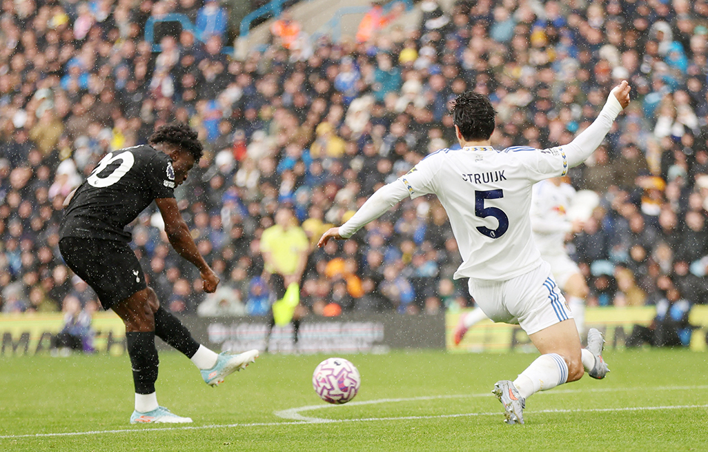 cover Kudus sparkles as Tottenham end Leeds&#8217; winning home run