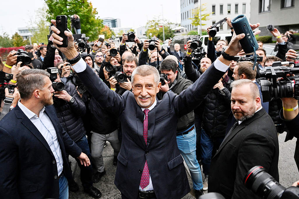 cover Populist billionaire Babis on track to win Czech election
