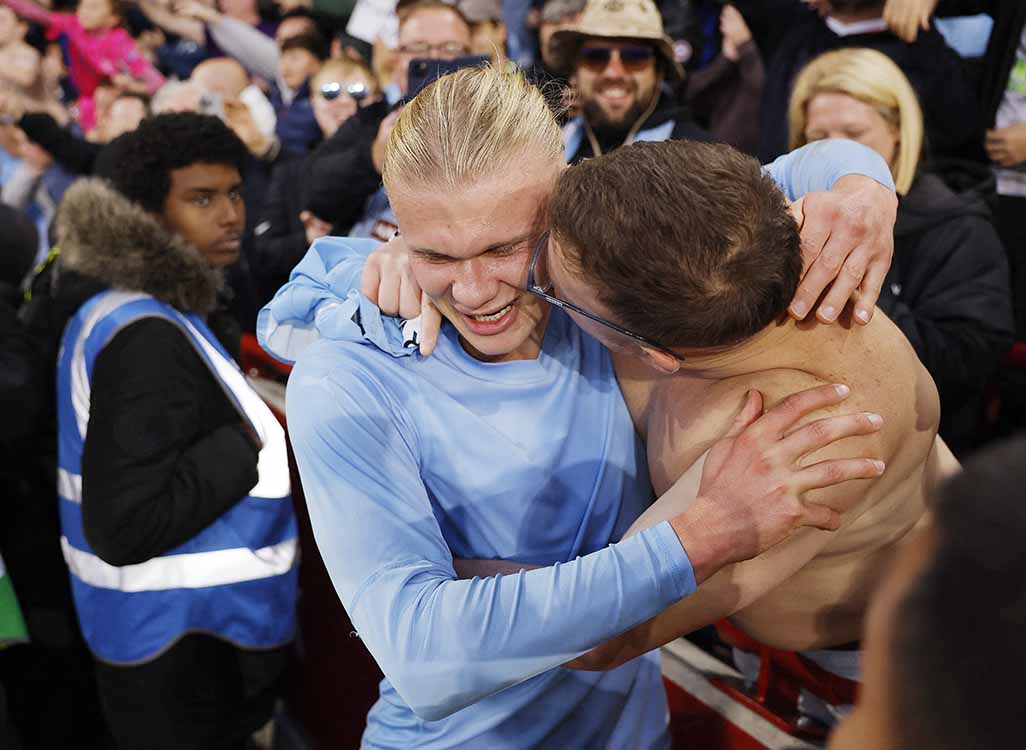 cover Haaland seals narrow win for Man City at Brentford