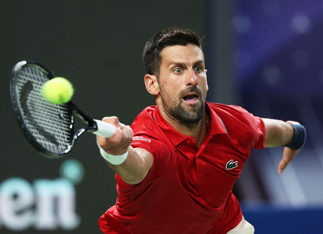 image Djokovic battles into Shanghai semis as Vacherot’s fairytale run continues
