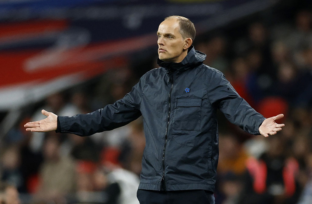 image Lack of crowd noise a bit sad, says England&#8217;s Tuchel after win over Wales